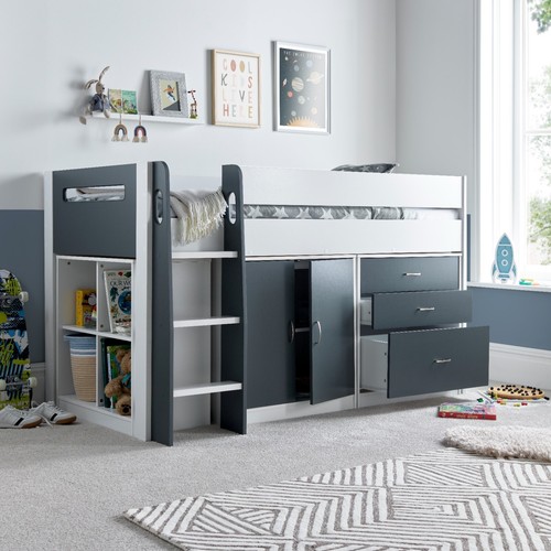 Lacy grey and white storage - lacy,