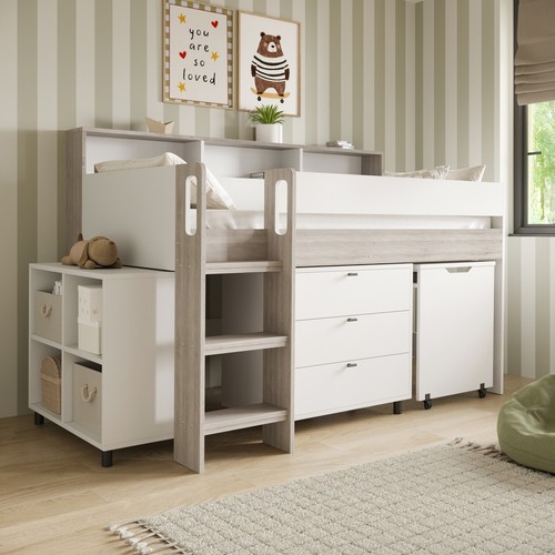 White and oak mid - oak, sleeper